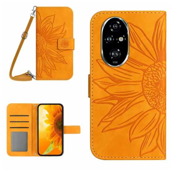 ODTIS SONČNICE RUMEN ETUI ZA HONOR 200