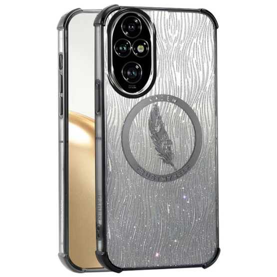 KADEM GLITTER PERO ČRN OVITEK ZA HONOR 200