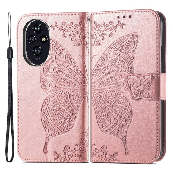 GOTSKI METULJ ROSE GOLD ETUI ZA HONOR 200