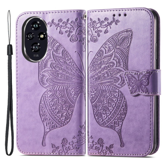 GOTSKI METULJ VIJOLIČNI ETUI ZA HONOR 200
