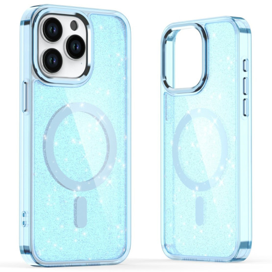 GLITTER POWDER MAGSAFE MODER OVITEK ZA APPLE IPHONE 16 PRO