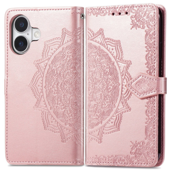 ROYAL MANDALA ROSE GOLD ETUI ZA APPLE IPHONE 16