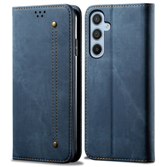 RETRO JEANS MODER ETUI ZA SAMSUNG GALAXY A16 5G / 4G