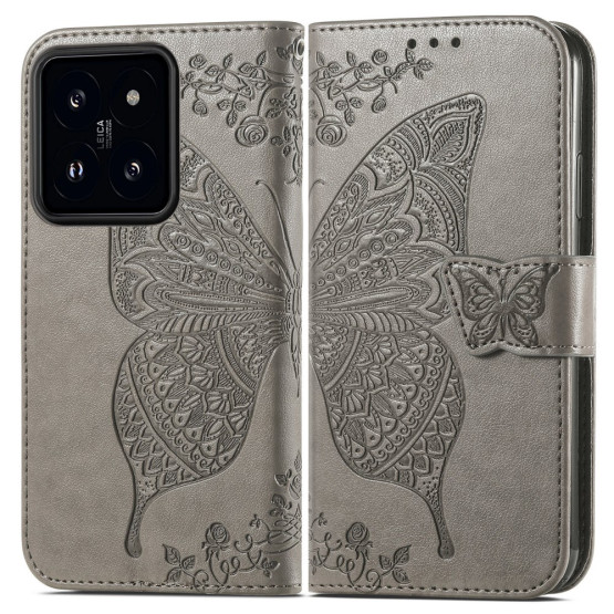 GOTSKI METULJ SIV ETUI ZA XIAOMI 14T PRO