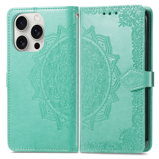 ROYAL MANDALA MINT ETUI ZA APPLE IPHONE 16 PRO MAX
