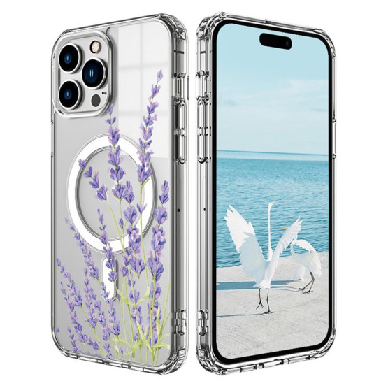 ANTI-DROP FLOWER SIVKA MAGSAFE OVITEK ZA APPLE IPHONE 16 PRO