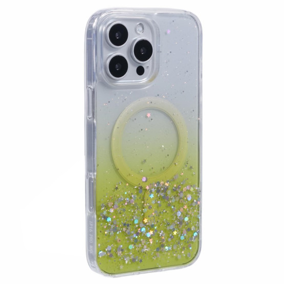 GLITTER STARS MAGSAFE RUMEN OVITEK ZA APPLE IPHONE 16 PRO MAX