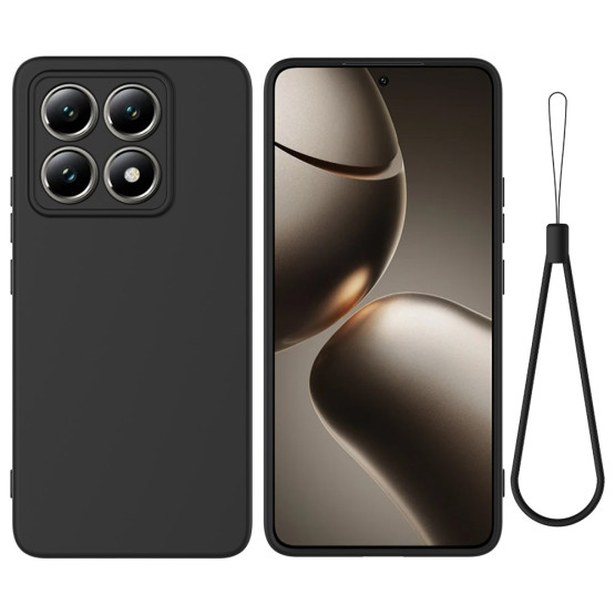 SILICA ČRN OVITEK ZA XIAOMI 14T PRO