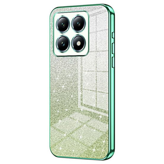 RHINESTONE GLITTER ZELEN OVITEK ZA XIAOMI 14T PRO