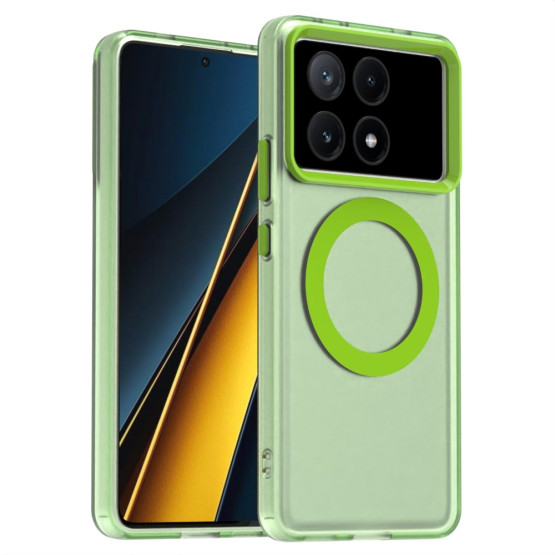 CANDY ZELEN MAGSAFE OVITEK ZA XIAOMI POCO X6 PRO 5G
