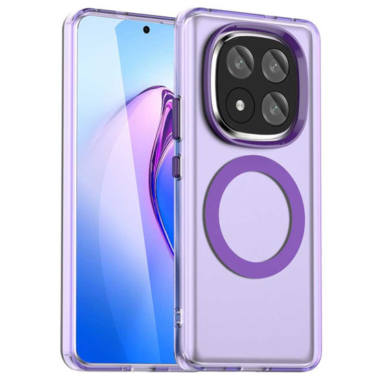 CANDY VIJOLIČEN MAGSAFE OVITEK ZA XIAOMI REDMI NOTE 14 PRO+ 5G