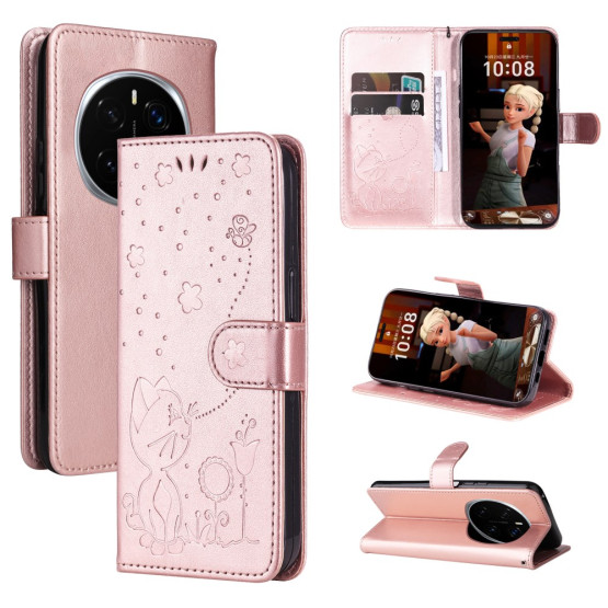 MUC NA SPREHODU ROSE GOLD ETUI ZA HONOR MAGIC7 PRO
