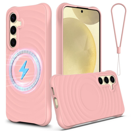 RIPPLE MAGSAFE ROZA OVITEK ZA SAMSUNG GALAXY S25 PLUS