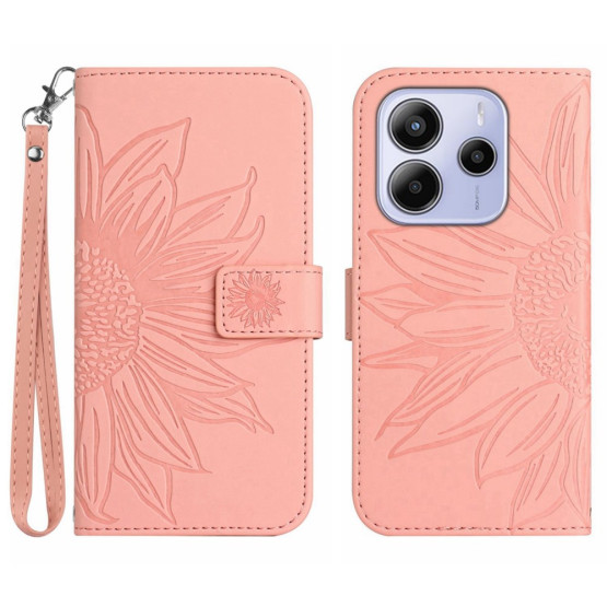 ODTIS SONČNICE ROSE GOLD ETUI ZA XIAOMI REDMI NOTE 14 4G