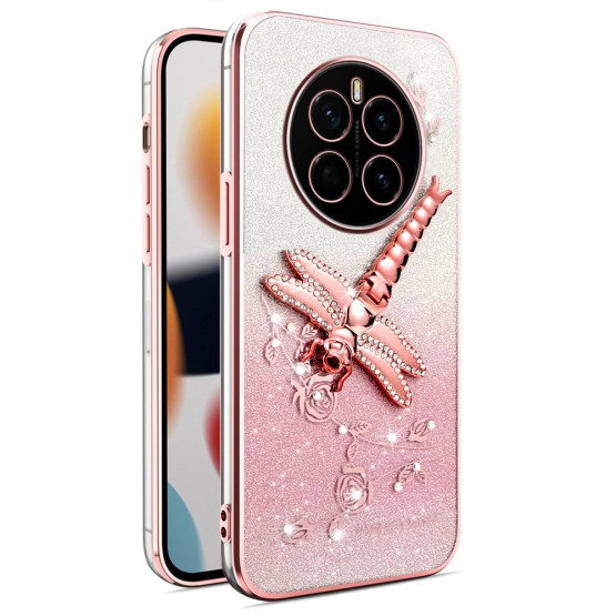 RHINESTONE GLITTER KAČJI PASTIR ROSE GOLD OVITEK ZA HONOR MAGIC7