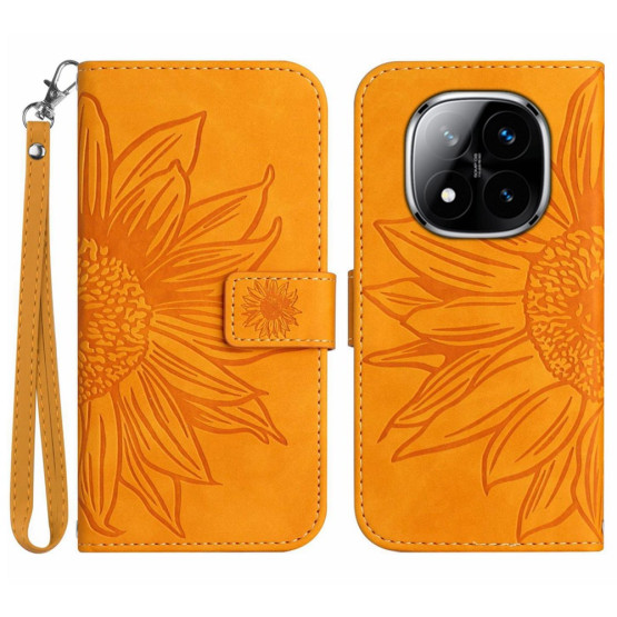 ODTIS SONČNICE RUMEN ETUI ZA XIAOMI REDMI NOTE 14 PRO 4G