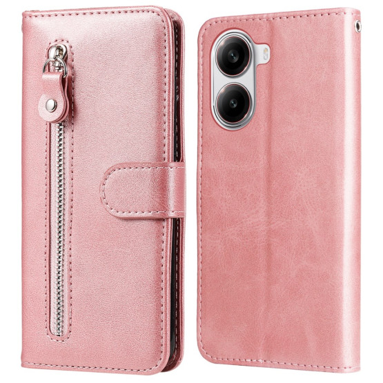 ZIPPER ROSE GOLD ETUI ZA XIAOMI POCO X7 PRO 5G