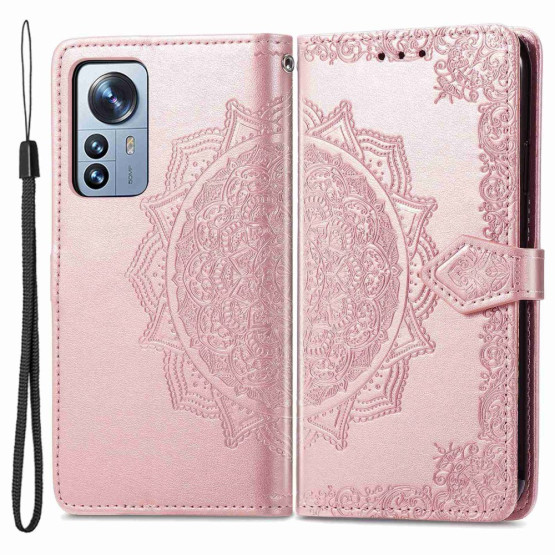 ROYAL MANDALA ROSE GOLD ETUI XIAOMI 12T / 12T PRO