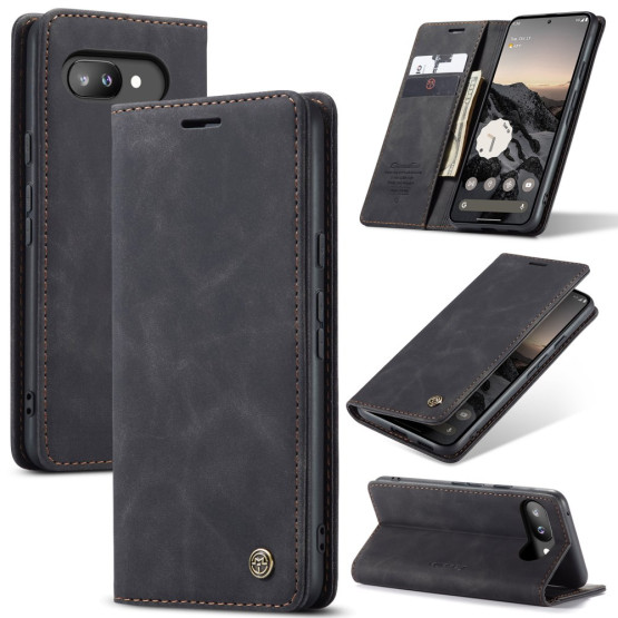 CASEME RETRO AUTO ABSORBED ČRN ETUI ZA GOOGLE PIXEL 9A