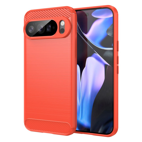 FLEX KARBON RDEČ OVITEK ZA GOOGLE PIXEL 10 PRO XL