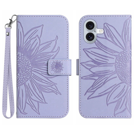 ODTIS SONČNICE VIJOLIČNI ETUI ZA APPLE IPHONE 17