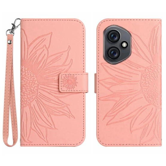 ODTIS SONČNICE ROSE GOLD ETUI ZA HONOR 400