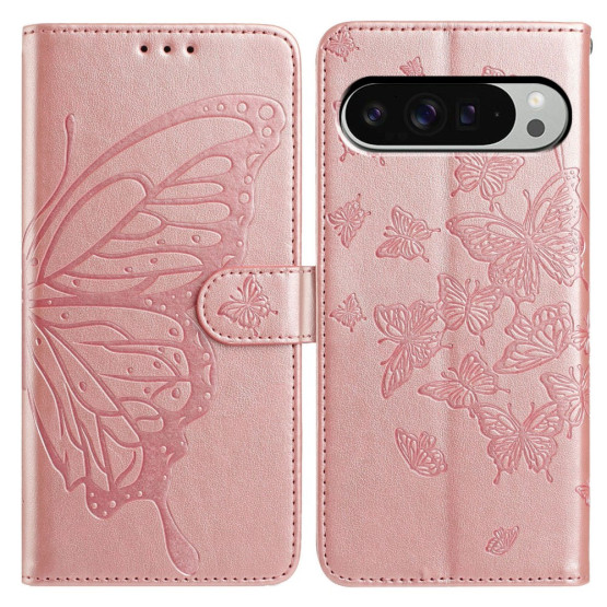 SPOMLADANSKI ODTIS METULJEV ROSE GOLD ETUI ZA GOOGLE PIXEL 10 PRO XL