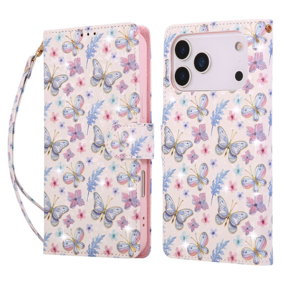 REALISTIC METULJI ROZA ETUI ZA APPLE IPHONE 17 PRO MAX