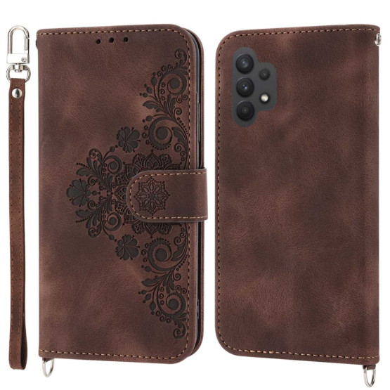 ČIPKA WALLET RJAV ETUI ZA SAMSUNG GALAXY A13