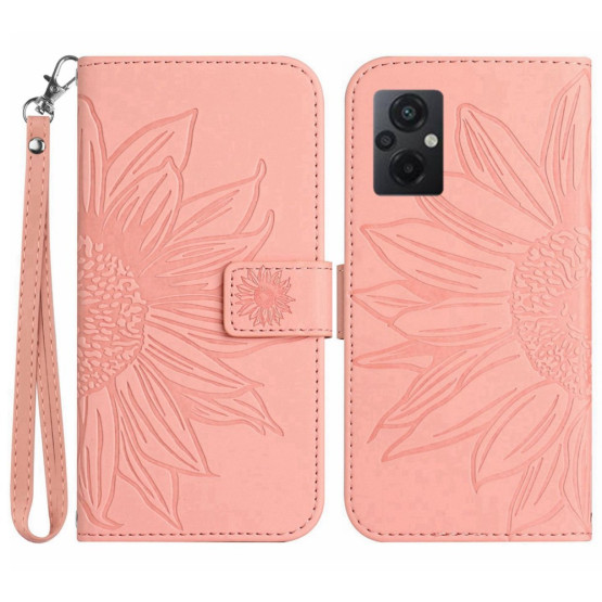 ODTIS SONČNICE ROSE GOLD ETUI ZA XIAOMI POCO M5