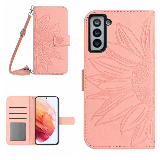ODTIS SONČNICE ROSE GOLD ETUI ZA SAMSUNG GALAXY S21 PLUS