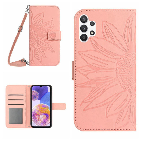 ODTIS SONČNICE ROSE GOLD ETUI ZA SAMSUNG GALAXY A32 4G