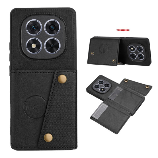 POCKET ČRN OVITEK ZA XIAOMI REDMI NOTE 15 PRO+ 5G / POCO M8 PRO 5G