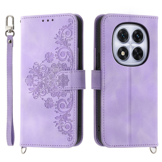 ČIPKA WALLET VIJOLIČEN ETUI ZA XIAOMI REDMI NOTE 15 PRO 5G