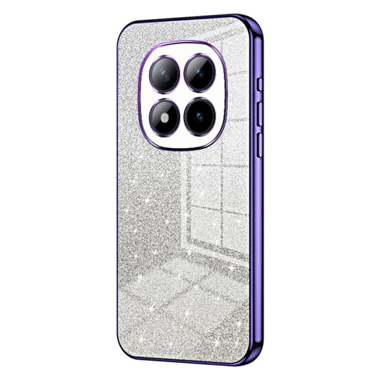 RHINESTONE GLITTER VIJOLIČNI OVITEK ZA XIAOMI REDMI NOTE 15 PRO+ 5G / POCO M8 PRO 5G