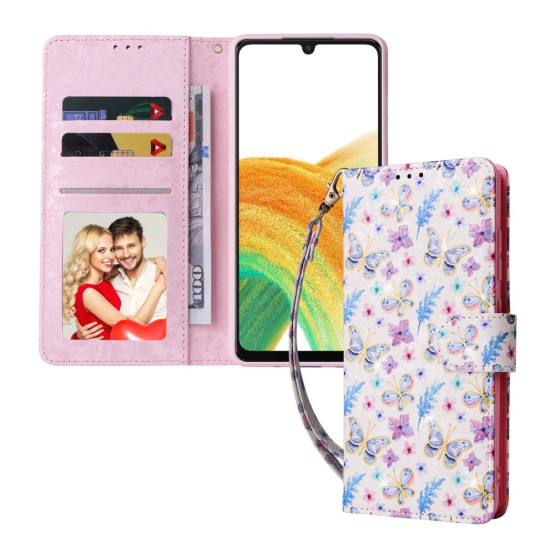 REALISTIC METULJI ROZA ETUI ZA SAMSUNG GALAXY A53 5G