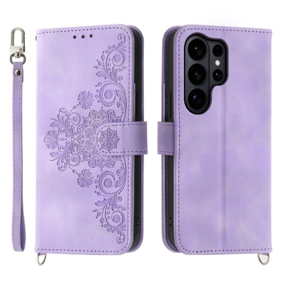 ČIPKA WALLET VIJOLIČNI ETUI ZA SAMSUNG GALAXY S26 ULTRA
