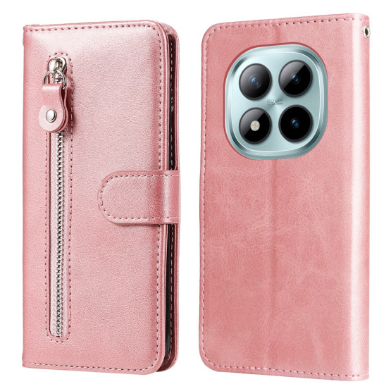 ZIPPER ROSE GOLD ETUI ZA XIAOMI REDMI NOTE 15 PRO+ 5G / POCO M8 PRO 5G