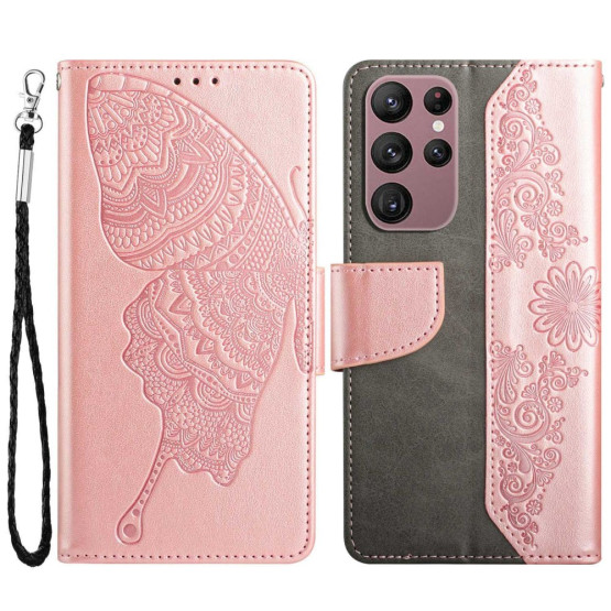 POL METULJ ROSE GOLD ETUI ZA SAMSUNG GALAXY A14 5G / 4G