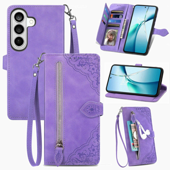 MINI ČIPKA VIJOLIČEN ETUI ZA SAMSUNG GALAXY S26