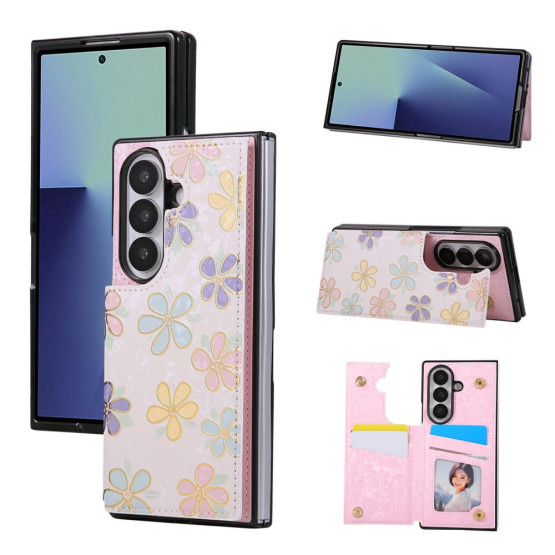 REALISTIC POCKET FLOWER PISANE CVETLICE OVITEK ZA SAMSUNG GALAXY Z FOLD8 ULTRA