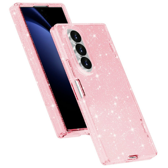 GLITTERY POWDER ROZA OVITEK ZA SAMSUNG GALAXY Z FOLD8 ULTRA