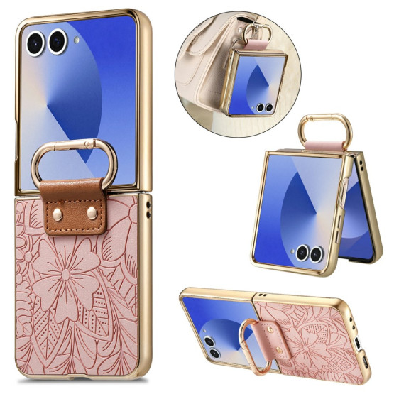 ODTIS CVETOV ROZA ETUI ZA SAMSUNG GALAXY Z FLIP8