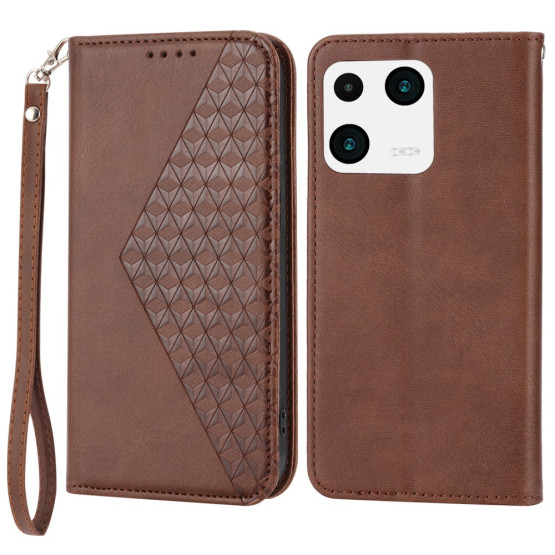 GEOMETRIC ROMB SILK RJAV ETUI ZA XIAOMI 13 PRO