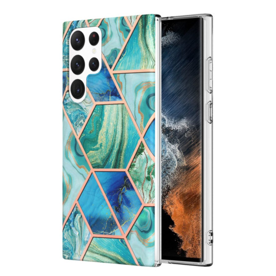 IMD HEX MARMOR ZELEN OVITEK ZA SAMSUNG GALAXY S23 ULTRA