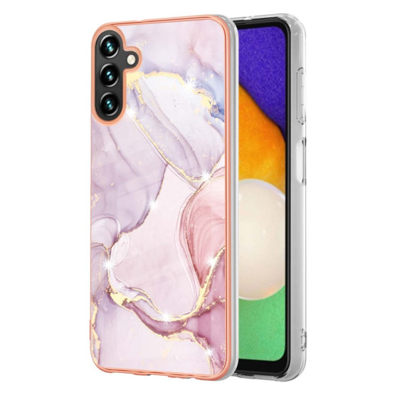 IMD GOLD MARMOR ROŽNATO ZLAT OVITEK ZA SAMSUNG GALAXY A34 5G