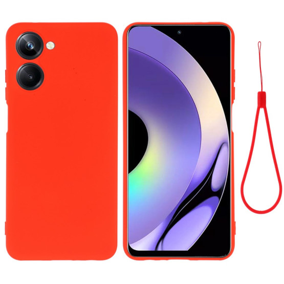 SILICA RDEČ OVITEK ZA REALME 10 4G