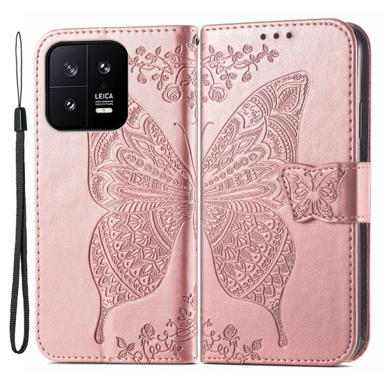 GOTSKI METULJ ROSE GOLD ETUI ZA XIAOMI 13