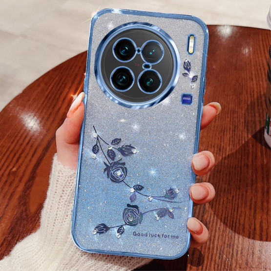 RHINESTONE GLITTER VRTNICA MODER OVITEK ZA VIVO X90 PRO