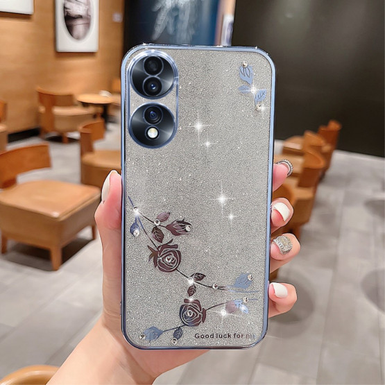 RHINESTONE GLITTER VRTNICA MODER OVITEK ZA HONOR 70